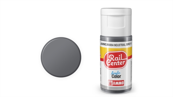 AMMO R-0004 Industriegrau, Acrylfarbe 20 ml  (VE6)