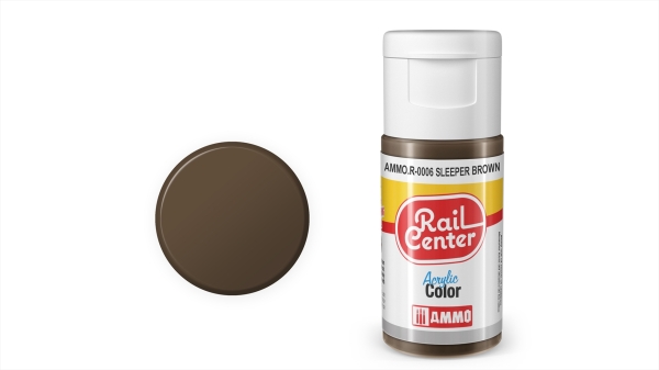 AMMO R-0006 Schwellenbraun, Acrylfarbe 20 ml  (VE6)
