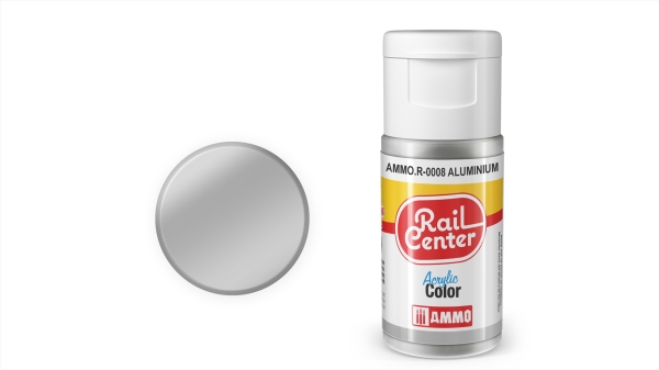 AMMO R-0008 Aluminium, Acrylfarbe 20 ml  (VE6)