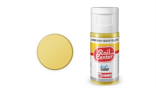 AMMO R-0011 Reefer-Gelb, Acrylfarbe 20 ml  (VE6)