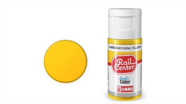 AMMO R-0012 Signalgelb, Acrylfarbe 20 ml  (VE6)