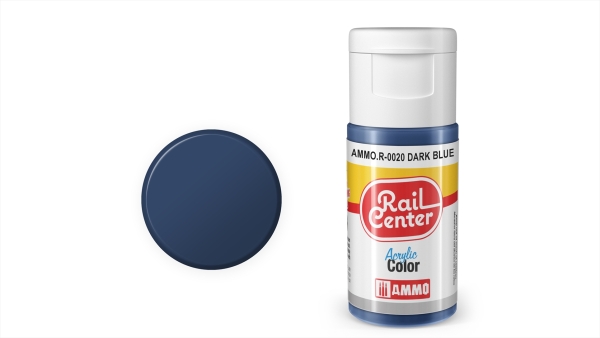 AMMO R-0020 Dunkelblau, Acrylfarbe 20 ml  (VE6)