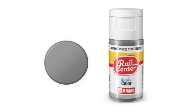 AMMO R-0026 Beton, Acrylfarbe 20 ml  (VE6)