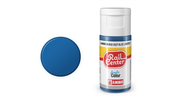 AMMO R-0038 Tiefblau, Acrylfarbe 20 ml  (VE6)