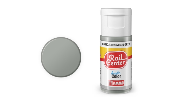AMMO R-0039 Waggongrau, Acrylfarbe 20 ml  (VE6)