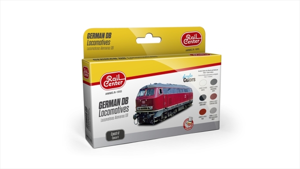 AMMO R-1003 Deutsche DB-Lokomotiven, Epoche V, Farb-Set