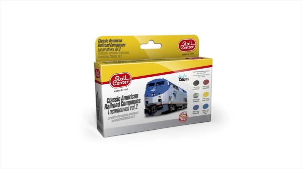 AMMO R-1008 Amerikanische Eisenbahngesellschaften, Farb-Set 2