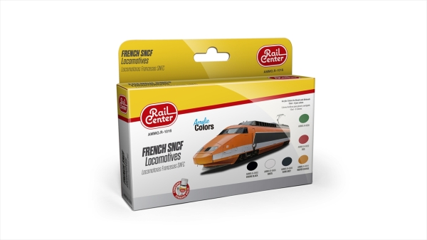 AMMO R-1016 Französische SNCF-Lokomotiven, Farb-Set