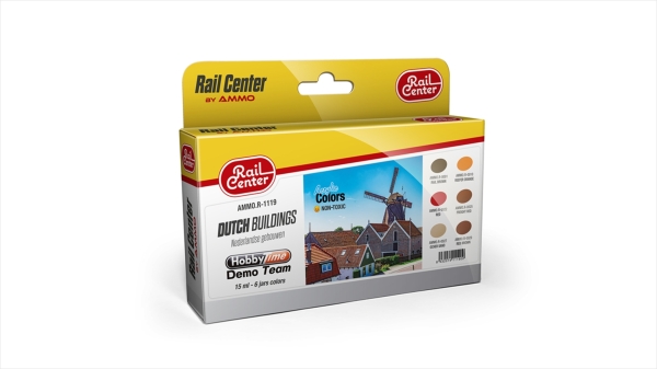 AMMO R-1033 Eisenbahnsignale, Farb-Set