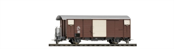 Bemo 2250109  RhB Gb 5089 ged. Güterwagen 70er-Jahre oxidrot