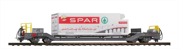 Bemo 2289110  RhB Sb-v 7730 mit Container "Spar Berge" 125 B