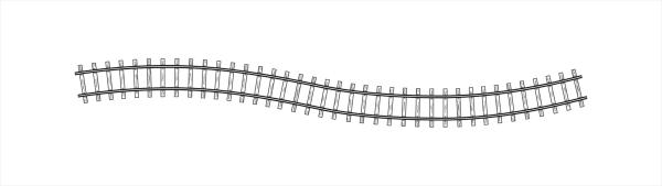 Bemo 4280000  H0m Flexgleis 1000 mm, VPE 20 Stck.