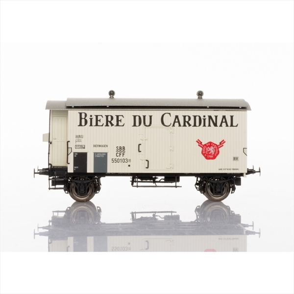 Brawa 47872 ged. Güterwagen K2 Biere du Cardinale SBB