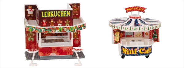 Faller 134001 Weihnachtsmarktbuden 2 teilig