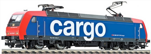 Fleschmann 4323-1 E.Lok Re481 Cargo DC-Digital.