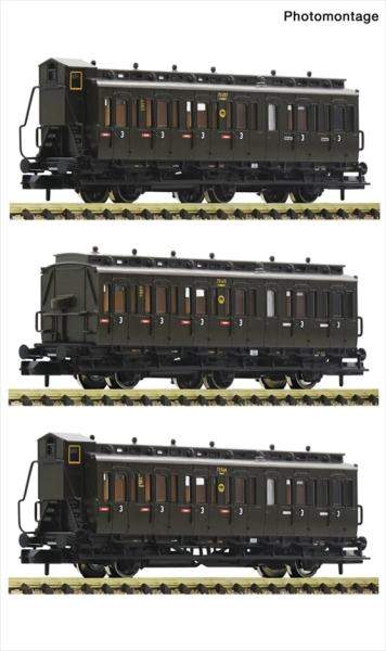 Fleischmann 6260128 Wagen Set 3tlg. DRG