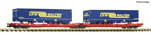 Fleischmann 6660050 Doppeltaschen-Gelenkwagen T3000e, DB AG