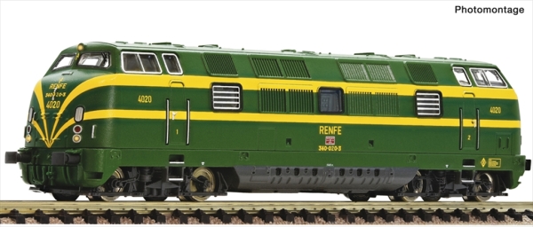 Fleischmann 7360026 Diesellokomotive 340-020-3, RENFE