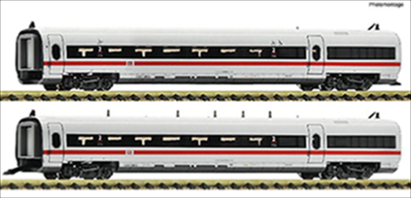 Fleischmann 7760007 2-tlg. Set 1: Zwischenwagen ICE-T (BR 411), DB AG N/DC