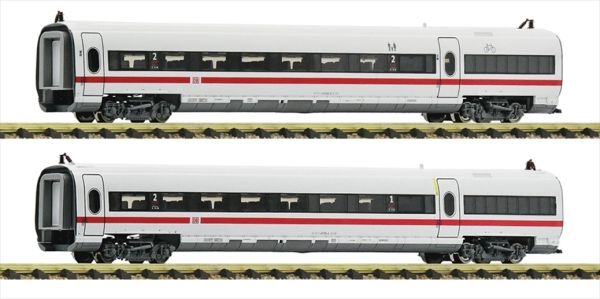 Fleischmann 7760007 2-tlg. Set 1: Zwischenwagen ICE-T (BR 411), DB AG N/DC