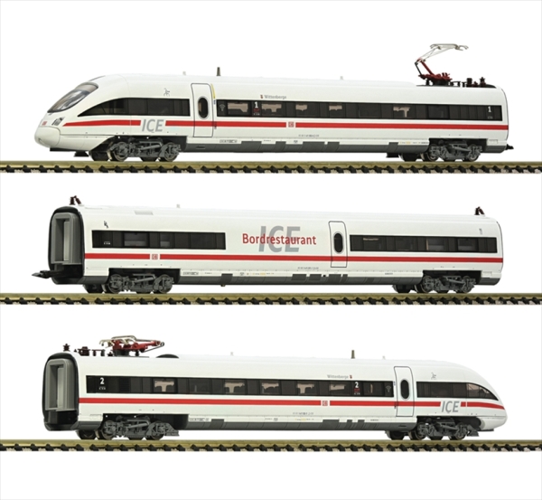 Fleischmann 7770006 3-tlg. Set: Elektrischer ICE-Triebwagenzug BR 411, DB AG N/DCC