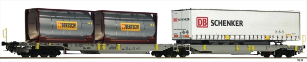 Fleischmann 825004 Containerwagen m Bertschiladung