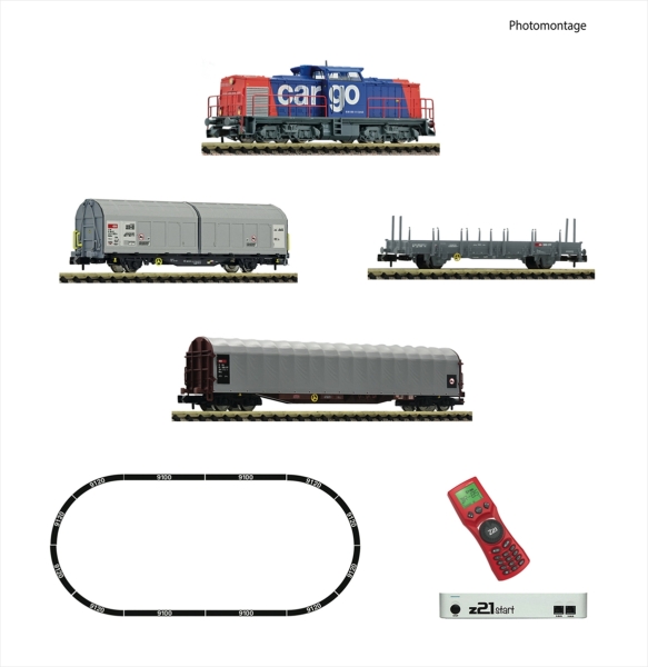 Fleischmann 931903  z21 Digi-Set:Diesell.203+GZ   