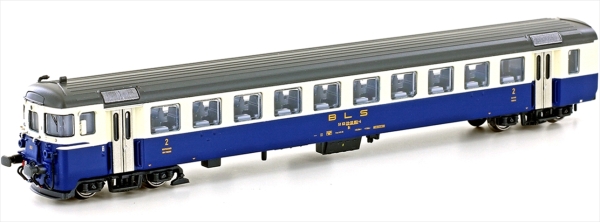 Hobbytrain 23943 Steuerwagen Bt. creme/blau BLS