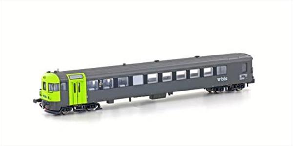 Kato / Hobbytrain H23942  BLS Autoverladewagen Steuerwagen BDt grau/grün