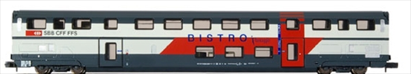 Hobbytrain 25105 DoppelstockwagenPistro IC 2000