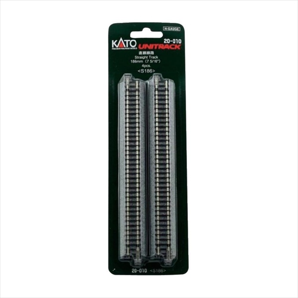 Kato Noch 7078002 Gleis gerade 186mm 4 Stückl