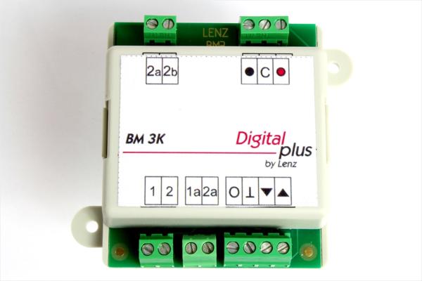 Lenz 22621  BM3K Blockstreckenmodul f. Kehrschleife