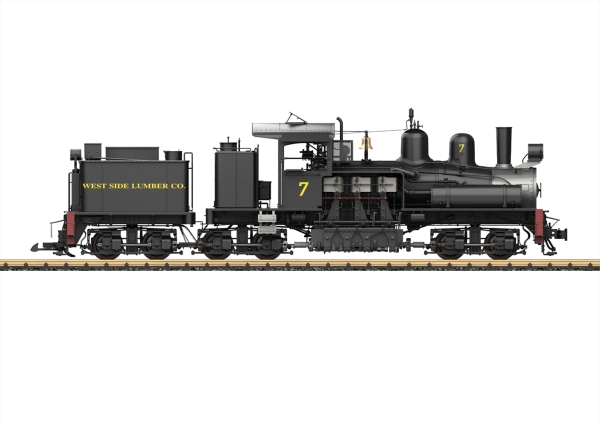 LGB L26702 WSLC RR Dampflok Shay Nr. 7