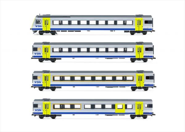 Liliput 330530  BLS RE-Zug 4-teilig EW III Omega Logo DC Ep. V-VI9