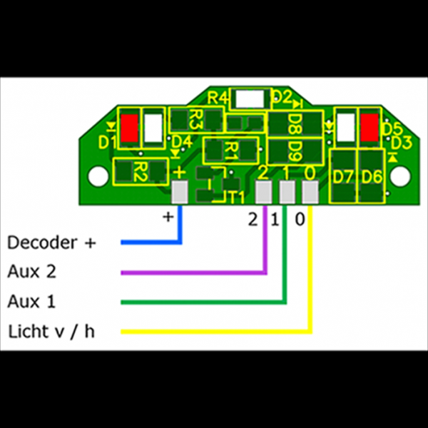 Lüssi 8084 Lichtmodul für Re4/4 2Stück