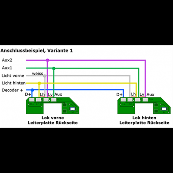 Lüssi 8086 Lichtmodul zu Re460 2 Stück