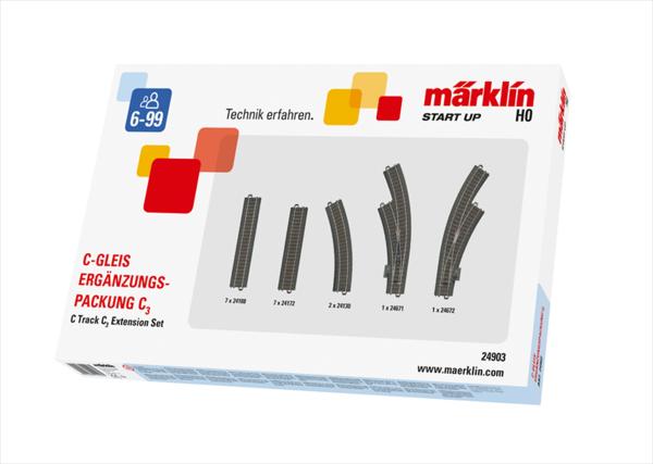 Märklin 024903 C-Gleis Ergänzungspackung C3