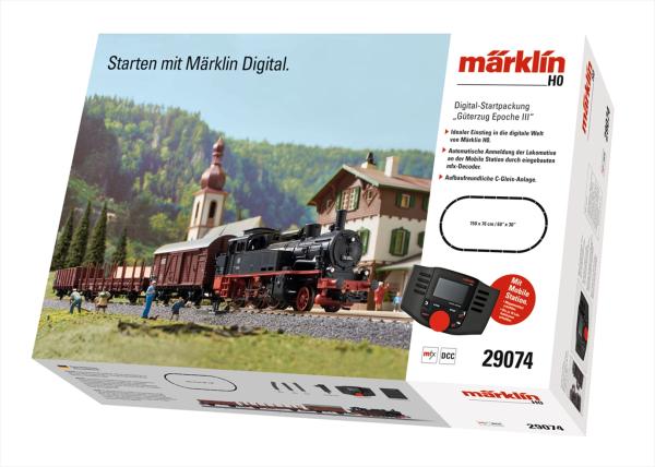 Märklin 029074 Digital-Startpackung m.BR 74