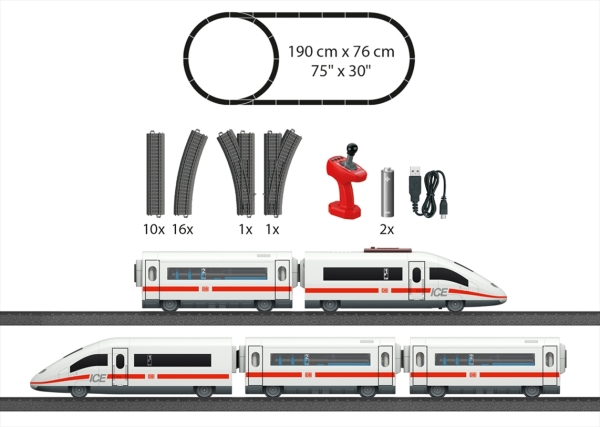 Märklin 029406 Startpackung  ICE3  my world