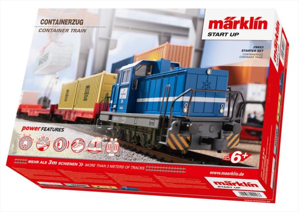 Märklin 029453 Start Op Container Zug Startpackung