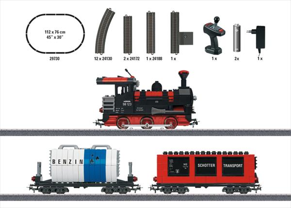 Märklin 029730  Startpackung Bausteinzug