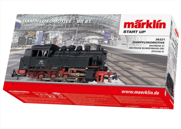 Märklin 036321 Tenderlokomotive BR 81 DB