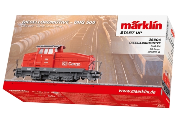 Märklin 36506 Diesellokomotive DHG 500DB Cargo 
