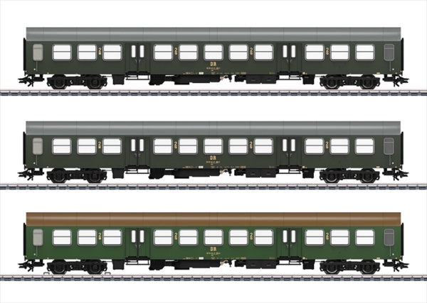 Märklin 042580 Personenwagen-Set Halberstädter Mitteleinstiegswagen