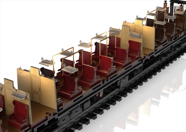 Märklin 042580 Personenwagen-Set Halberstädter Mitteleinstiegswagen