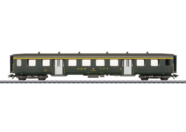 Märklin 043363 Leichtstahl-Personenwagen SBB 1Kl.
