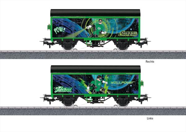 Märklin 044830 Ged. Güterwagen Green Lantern