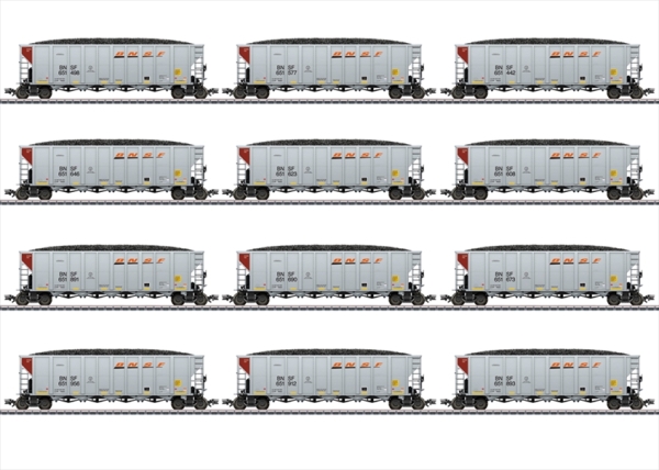 Märklin 045666 Hopper Car Set BNSF