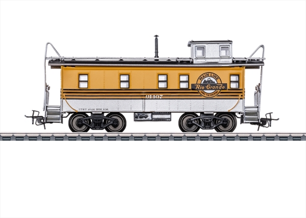 Märklin 045713 US-Güterzug-Begleitwagen Caboose Tin Plate