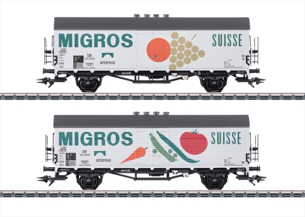 Märklin 046173 Kühlwagen-Set Migros DB